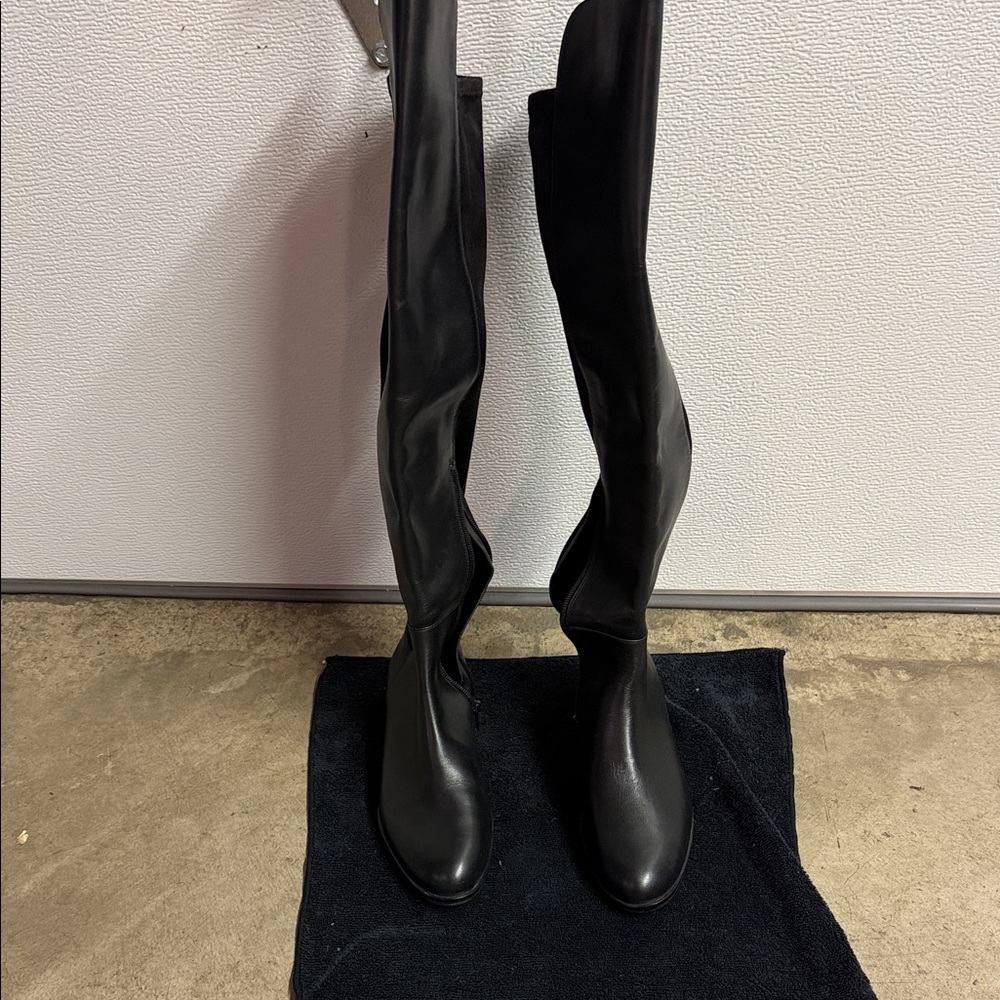 Brand new - Anthropologie- Miss Albright - Black Over-the-Knee Boots